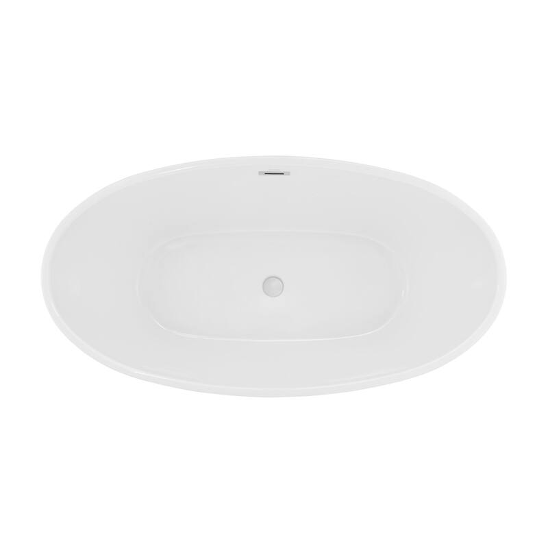 Manoir 60" Freestanding Bathtub - 60x32 Center