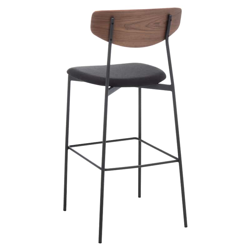 SAFAVIEH Whitney Bar Stool - 20.5" W x 20" L x 43" H - 21Wx20Dx43H