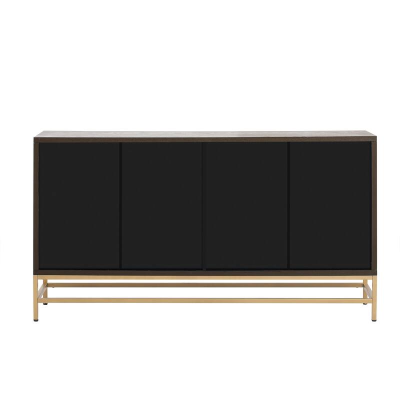 Nestfair Retro-Style Sideboard with Adjustable Shelves