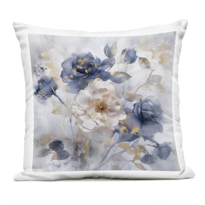 Stupell Roses with Luminous Details Printed Outdoor Throw Pillow Design by Irene Weisz