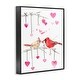 preview thumbnail 3 of 23, Stupell Be Mine Cardinals Framed Giclee Art Design By Melissa Hyatt