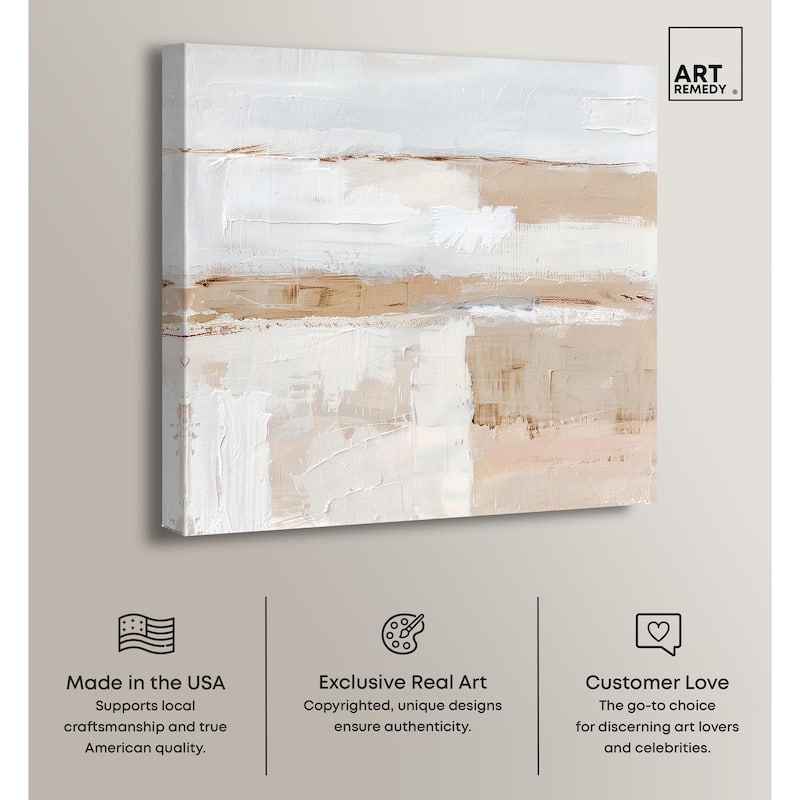 Sediment Planes I Canvas by Art Remedy, Gallery Wrapped