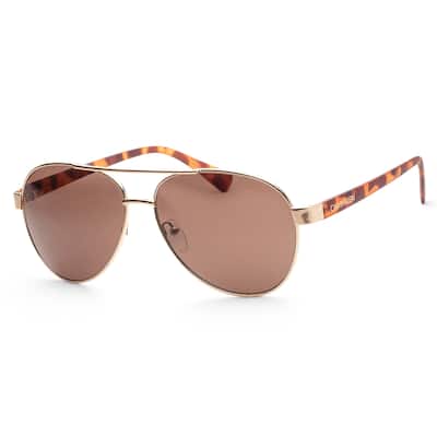 Calvin Klein Men's 60 mm Gold Sunglasses