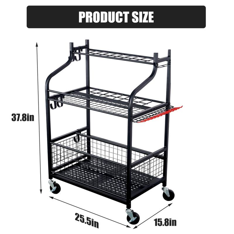 Garden Steel Tools storage Organizer Garden Tool Holders