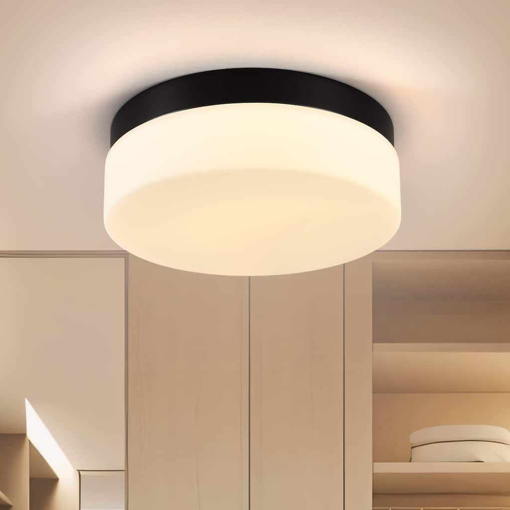 12" Modern LED Flush Mount Ceiling Light