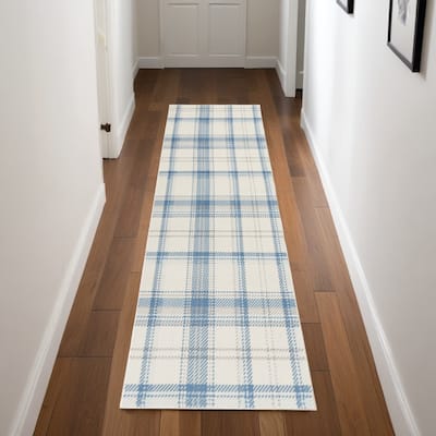 Power Loomed Traditional Area Rug - 90' X '27' X '0.5