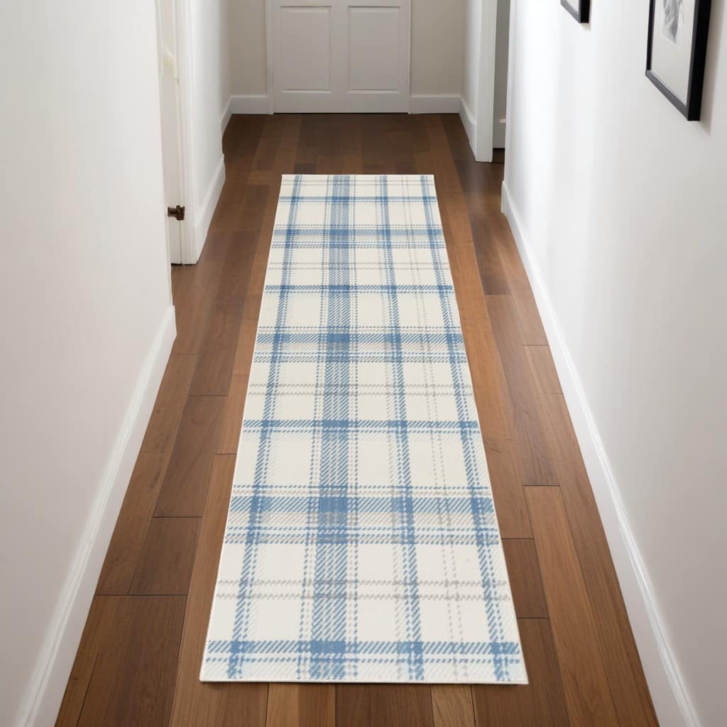Power Loomed Traditional Area Rug - 90' X '27' X '0.5