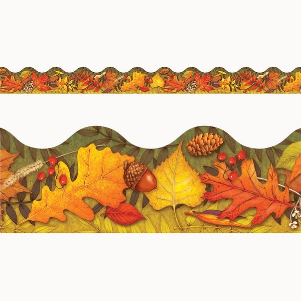 Leaves Of Autumn Trimmers Scalloped