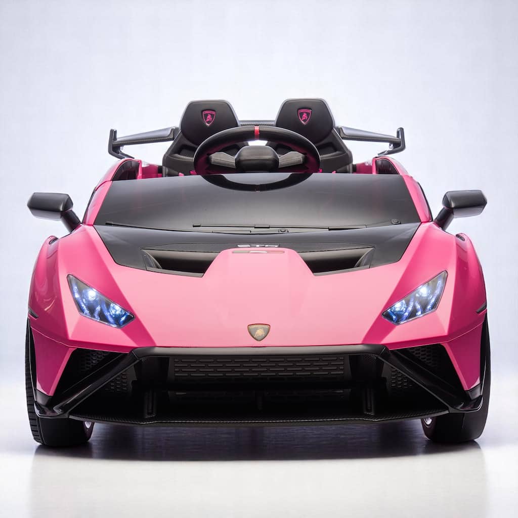 24V Licensed Lamborghini Ride-On Car for Kids with Drift Mode,Electric Toy Vehicle