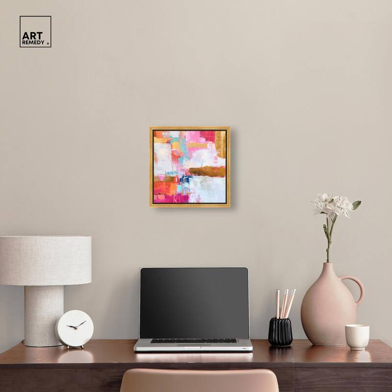 Exuberant Hues II Canvas by Art Remedy