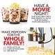 preview thumbnail 8 of 11, Nostalgia NKPCONCRT10RD Concession Popcorn Cart