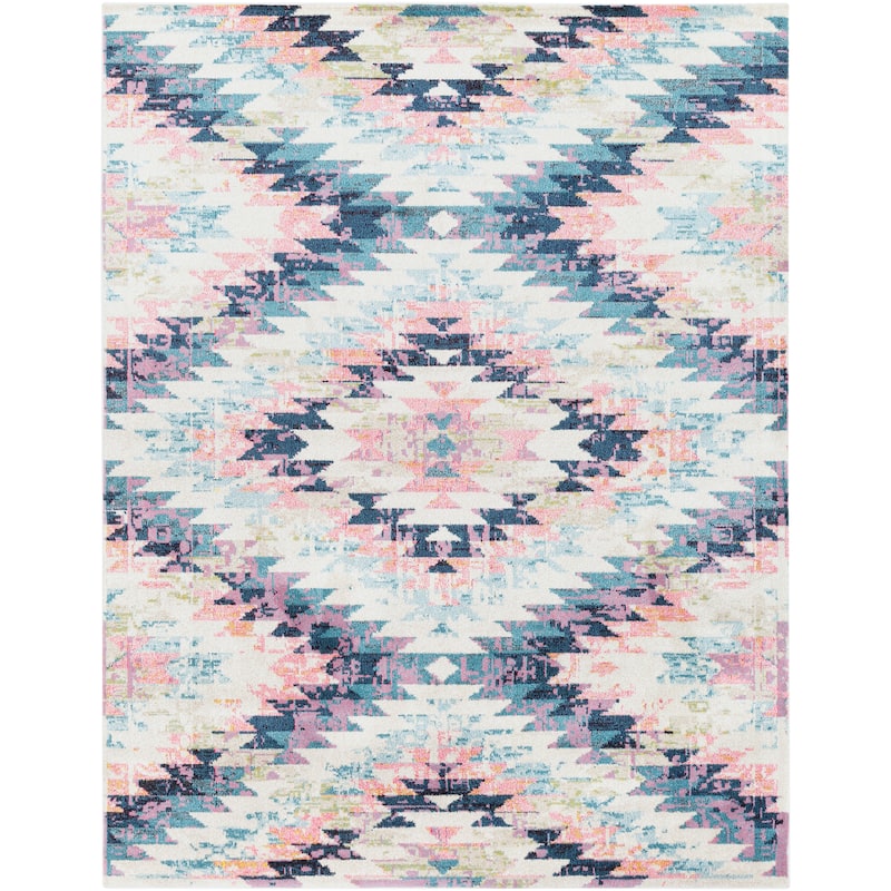 Livabliss Trocadero Boho Modern Geometric Area Rug