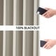 preview thumbnail 64 of 89, Exclusive Fabrics Faux Linen 100% Blackout Curtains Heat and Light Blocking - (1 Panel)