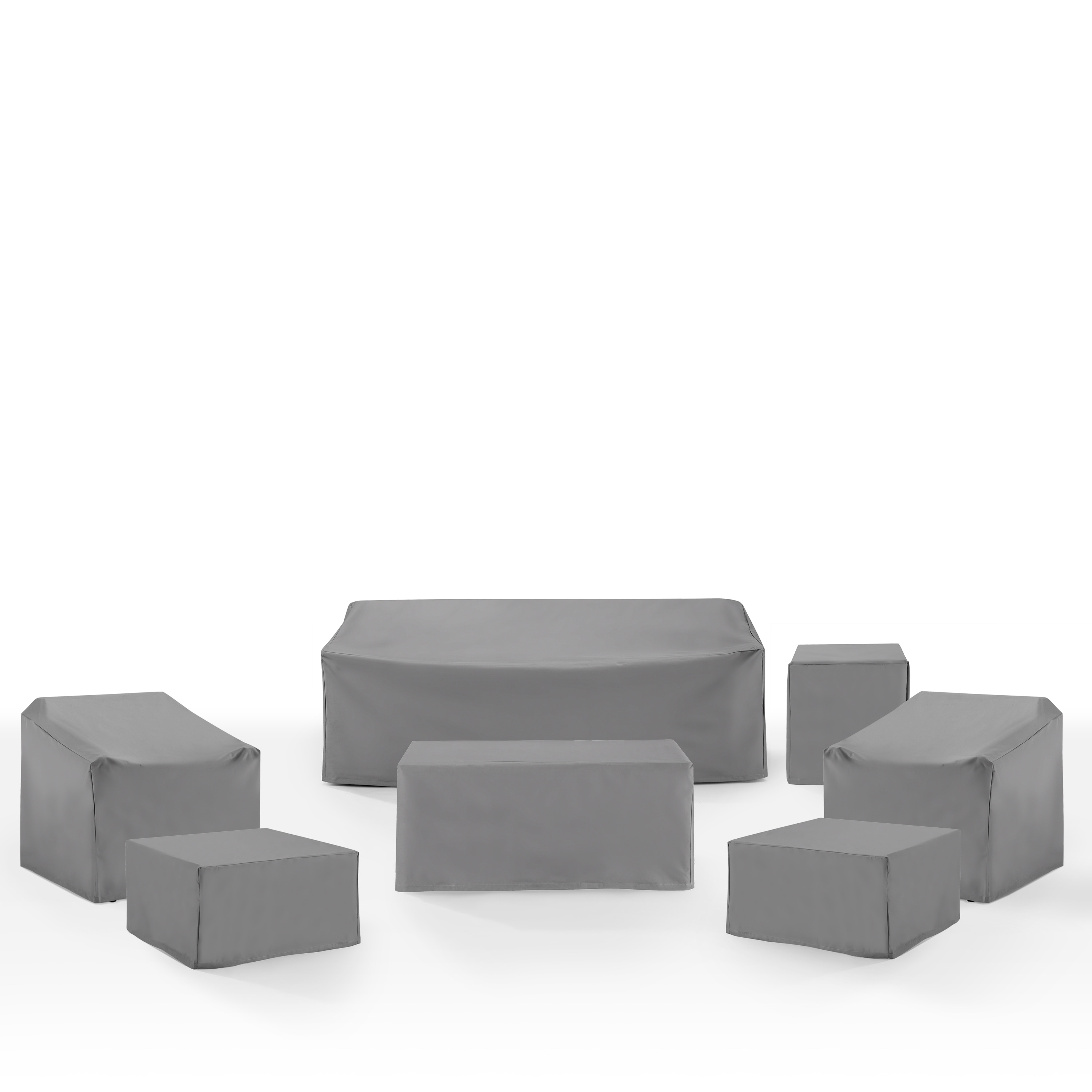 Crosley 7Pc Outdoor Furniture Cover Set