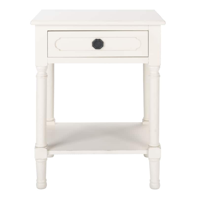 SAFAVIEH Jenny 1-Drawer Accent Table - 19" W x 15.8" L x 26" H - 19Wx16Dx26H