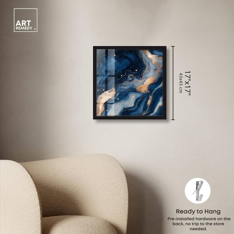 Deep Sea Geode III Shadowbox by Art Remedy