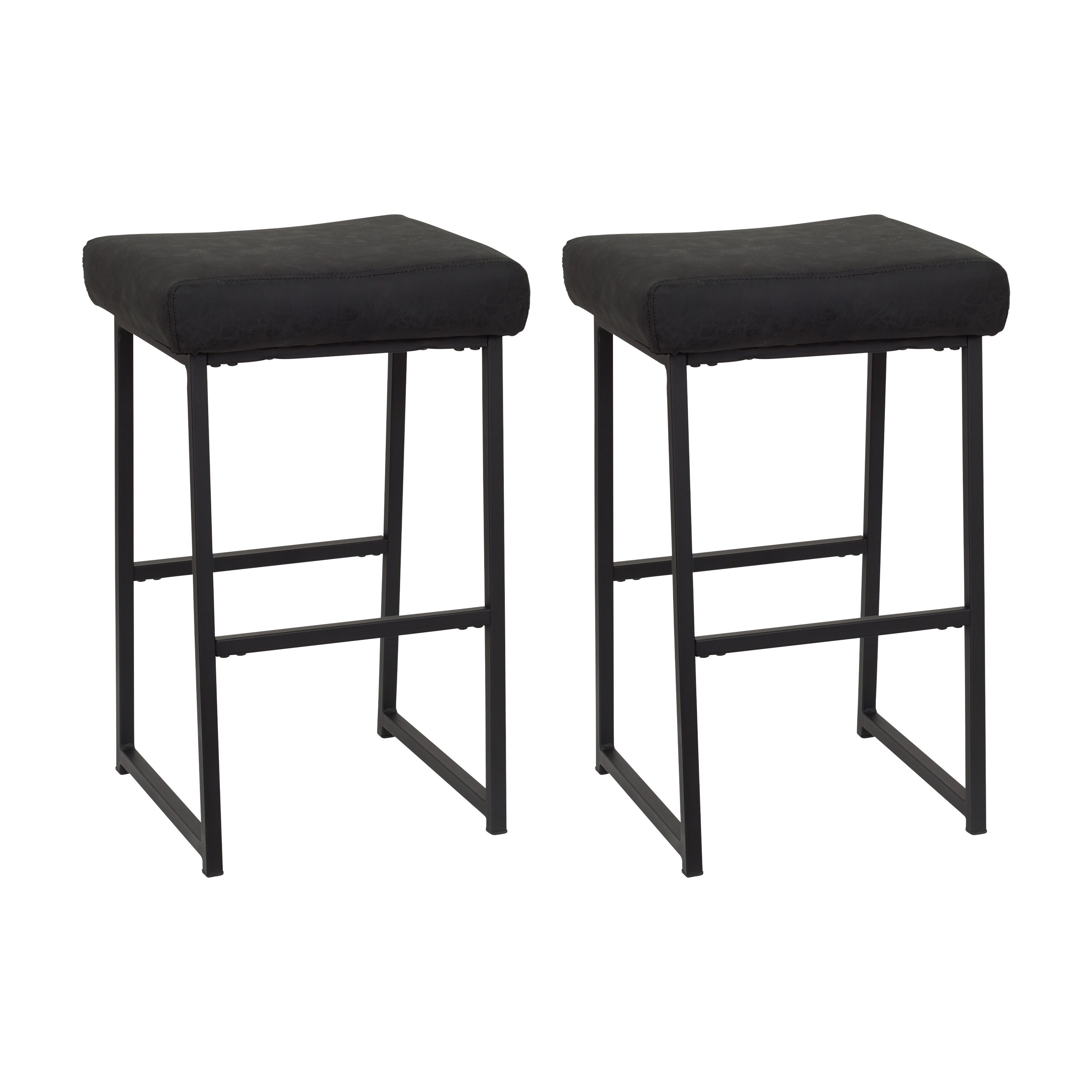 CorLiving Milo Backless Counter Height Bar Stool