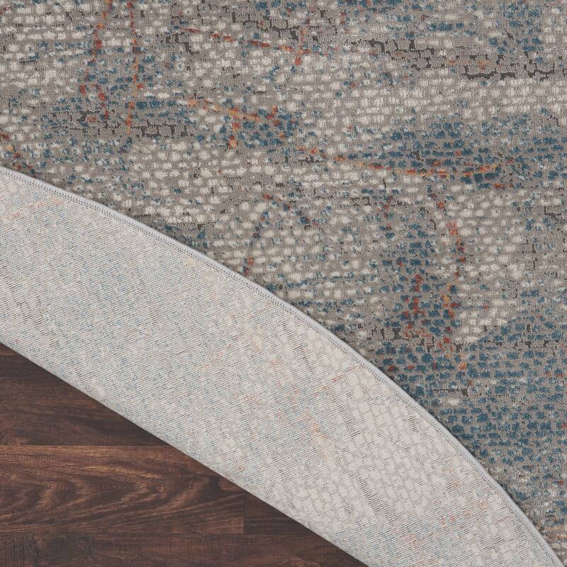 Nourison Rustic Textures Abstract Contemporary Area Rug