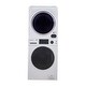 preview thumbnail 1 of 3, Equator Digital Pet 15 lbs Compact 110V Set Sani Washer+Vented 3.5cf Dryer - N/A White