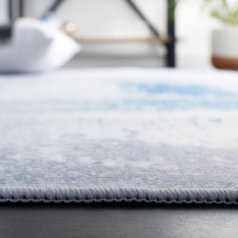 SAFAVIEH Tacoma Machine Washable Slip Resistant Permelia Modern Abstract