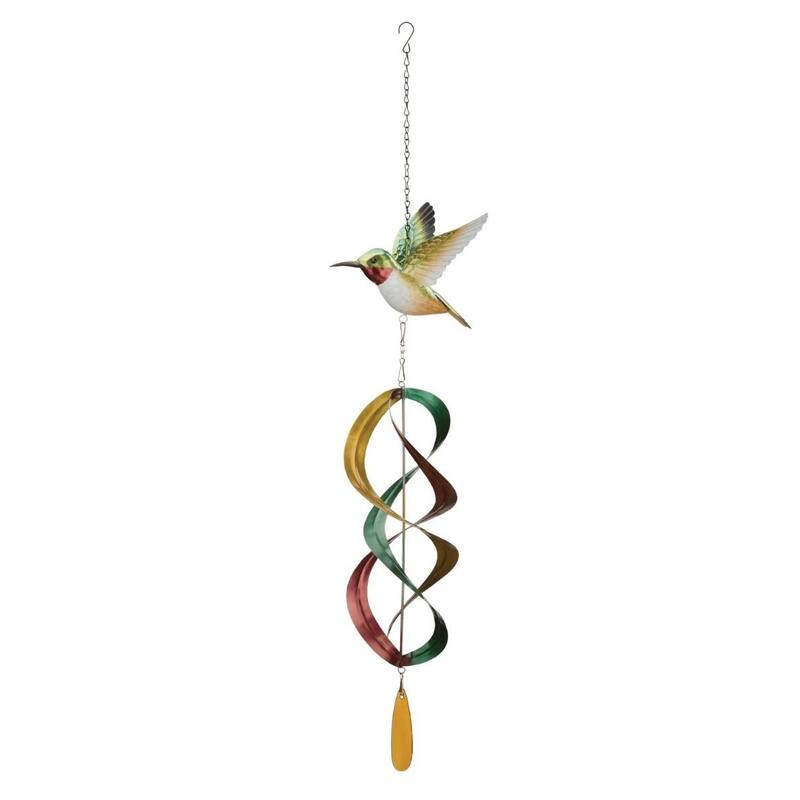 Hanging Wind Spinner - Ruby Throated