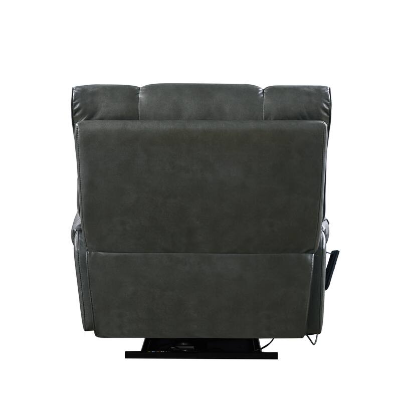 Power Lift Recliner Chair with Dual OKIN Motors, Infinite Recline, Massage & Heat