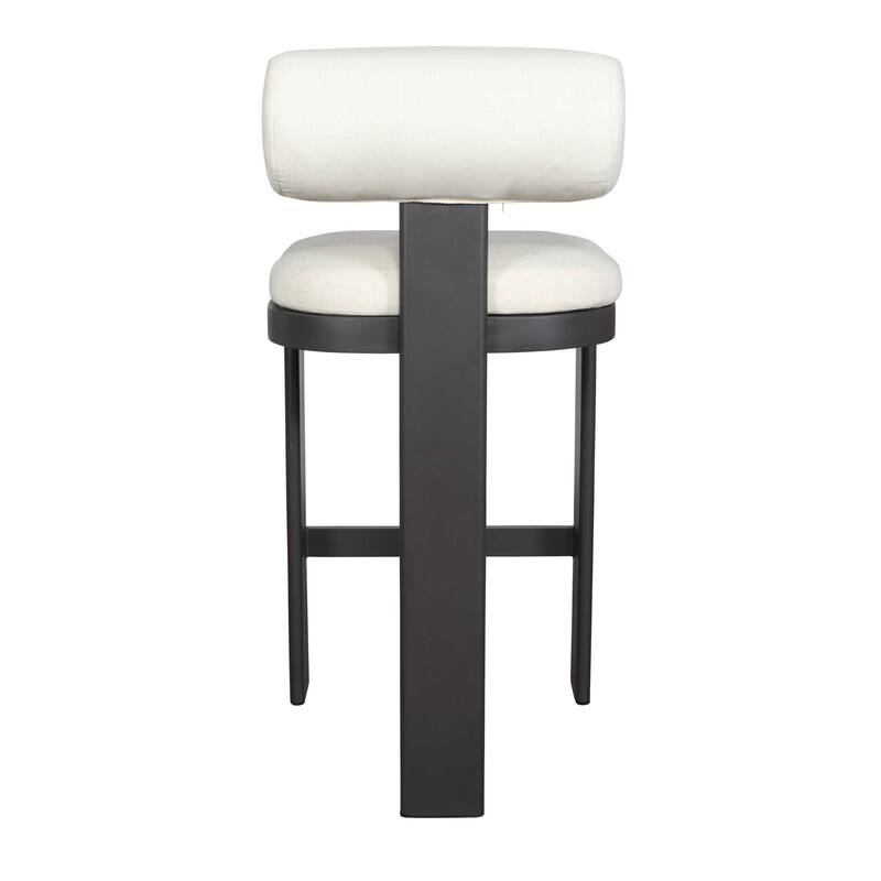 Uttermost Bolster Back Outdoor Stool