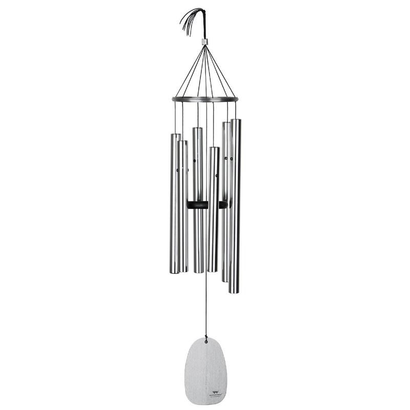 Windchime Bells of Paradise Silver 32"