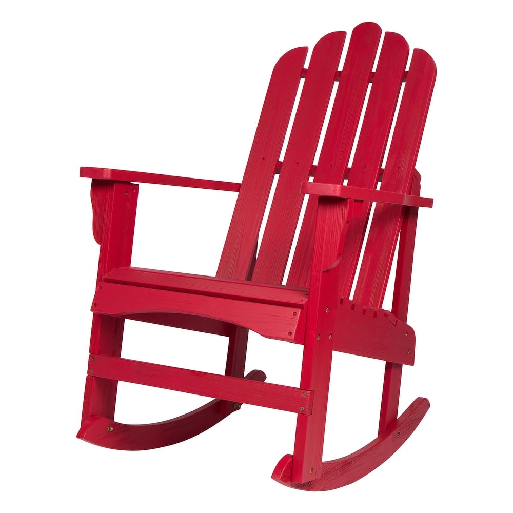 Venice Outdoor Adirondack Rocking Chair