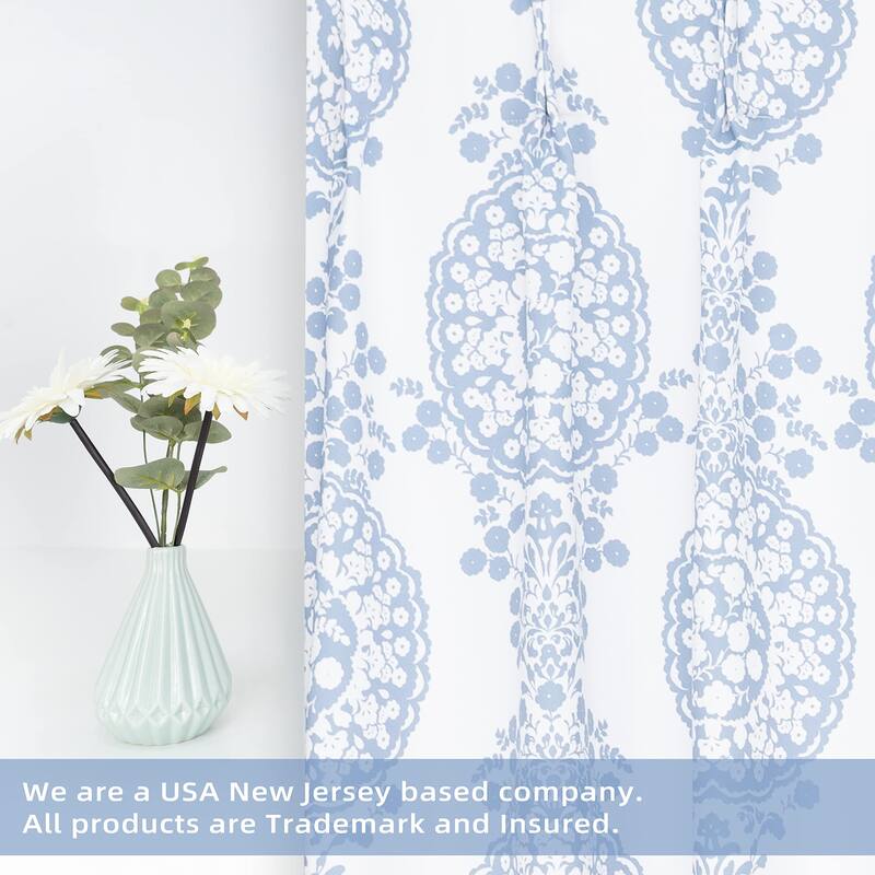 DriftAway Samantha Pinch Pleat Thermal Room Darkening Back Tab Window Curtains