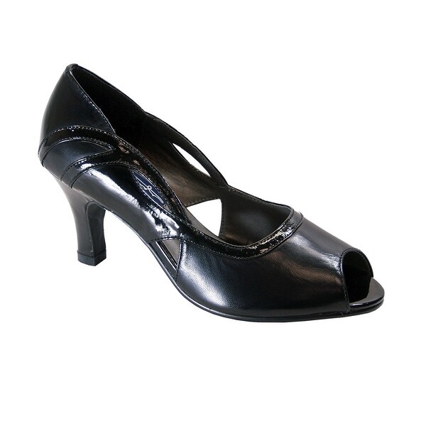 extra wide womens pumps