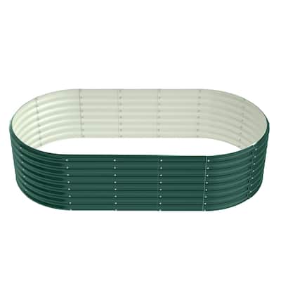 Galvanized Steel Metal Raised Garden Bed Deep Planting