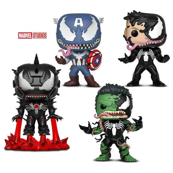Shop Funko Pop Marvel Venom Venomized Captain America
