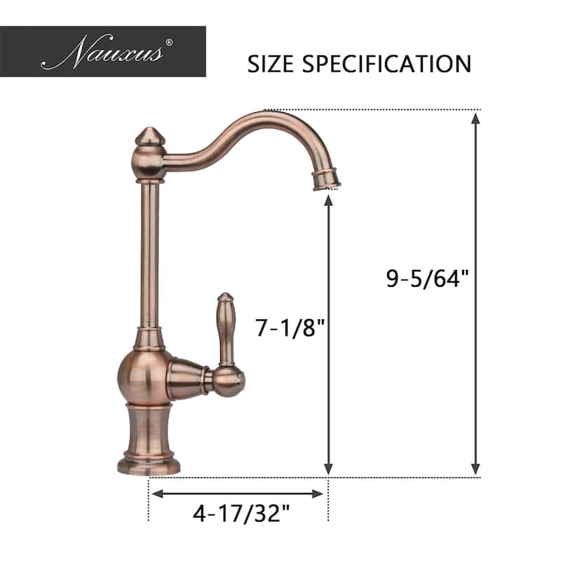 One-Handle Drinking Water Filter Faucet Water Purifier Faucet