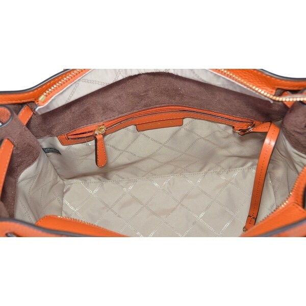 orange mk bag
