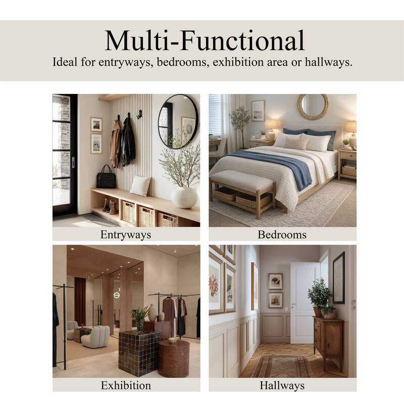 CraftPorch Contemporary Freestanding Metal Coat Rack - N/A