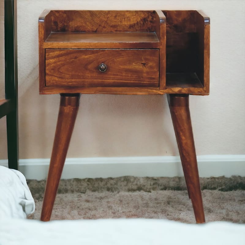 Artisan Furniture Solid Wood Chestnut Collective Nightstand
