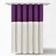 preview thumbnail 58 of 61, Lush Decor Two-tone Linen Button Shower Curtain