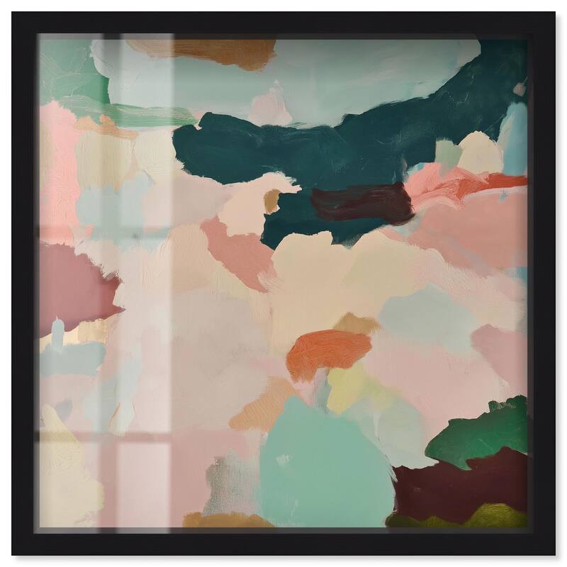 Brushed Beauty IV Shadowbox by Art Remedy - Black - 40" x 40"