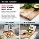 preview thumbnail 10 of 9, Delta Lorelai 32� Workstation Kitchen Sink Undermount 16 Gauge