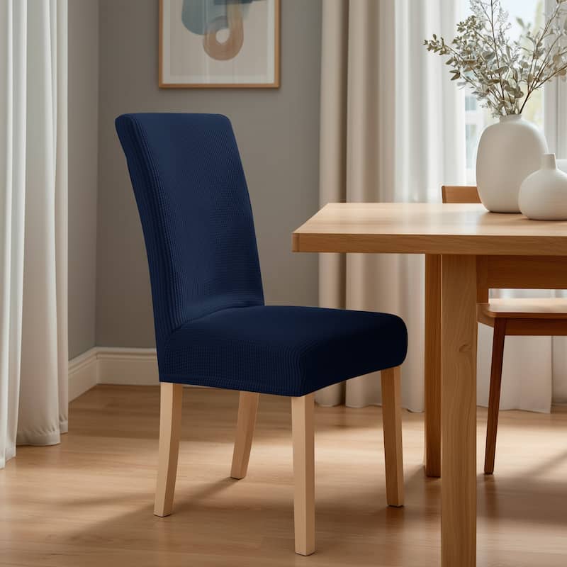 Deconovo Universal Soft Stretch Chair Slipcovers Set of 6