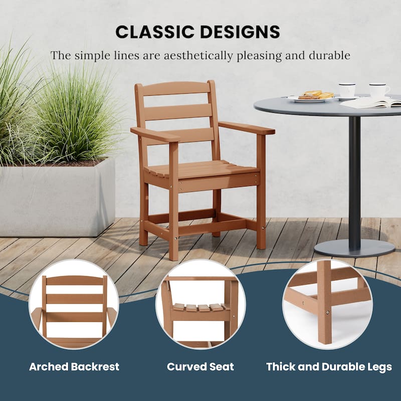 Shoreside 7-Piece Arm Chair Dining Set