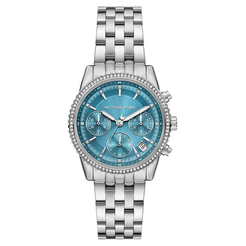 Michael Kors Women's Bryant Blue Dial Watch - MK7539 - One Size