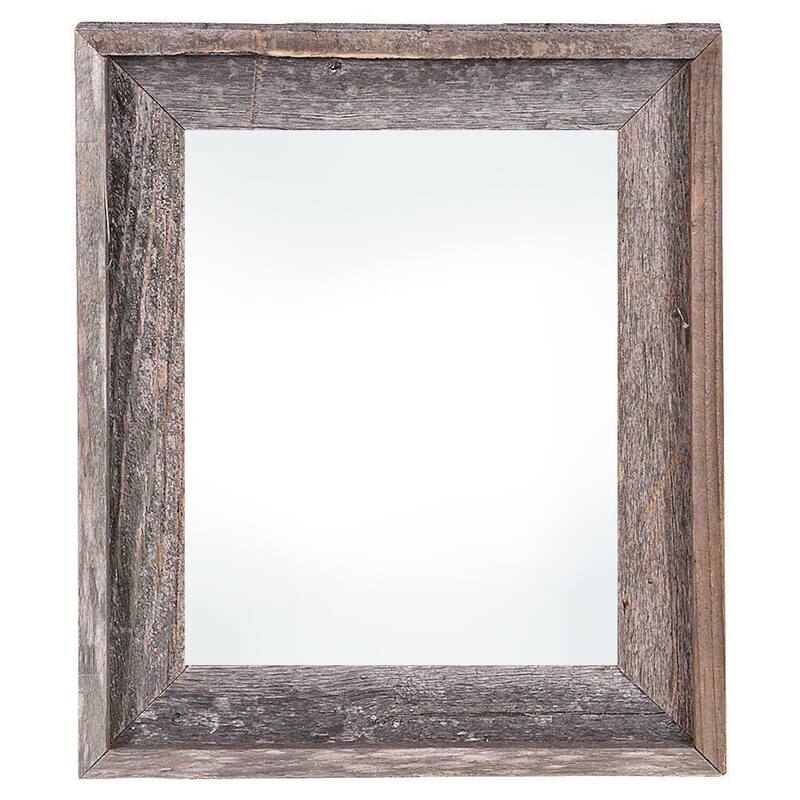 HomeRoots 8.5" x 11" Gray Solid Wood Tabletop Picture Frame
