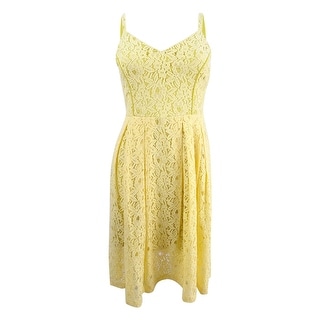 Guess yellow lace dress Outlet