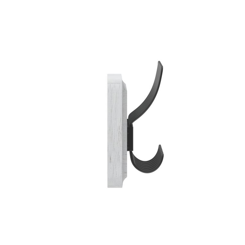 Wall Mounted Storage Rack with 7 Hooks