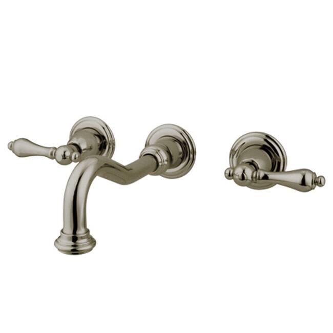 Kingston Brass Vintage 1.2 GPM Wall Mounted Widespread Bathroom Faucet