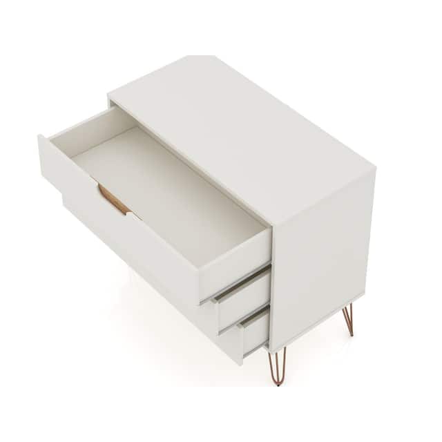 Carson Carrington Bandene Mid-century Modern 3-drawer Dresser