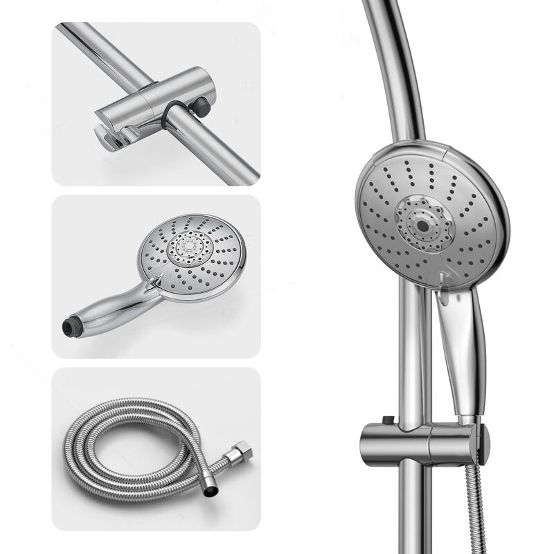 Multi Function Dual Shower Head