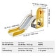 preview thumbnail 15 of 19, VEVOR Kids Indoor Outdoor Toddler Slide suit for Age 1-12 with Raised Handrail, Anti-Slip Strip for Kids Within 88-110lbs